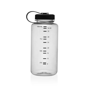 Bottiglia d'acqua Versa Nero polipropilene polistirene 1 L 11,9 X 21,5 X 11,9 CM