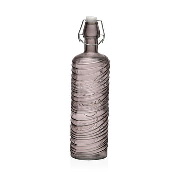 Bottiglia d'acqua Versa Grigio Vetro Alluminio 1 L 8,2 X 30,6 X 8,2 CM