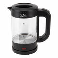 Bollitore JATA 1500 W 1,2 L Trasparente Acciaio inossidabile Vetro Borosilicato