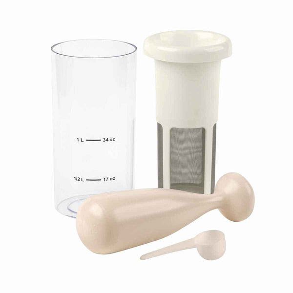 Frullatore ad Immersione JATA JELV2300 Bianco Trasparente