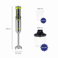 Frullatore ad Immersione JATA JEBT1789 Grigio 1200 W