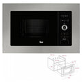 Microonde da Incasso con Grill Teka MWE 225 FI 20 L 800W Acciaio 800 W 20 L