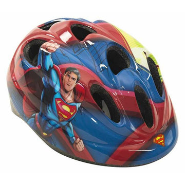 Casco per Bambini Toimsa Superman Rosso Azzurro (28 x 20 x 15 cm)