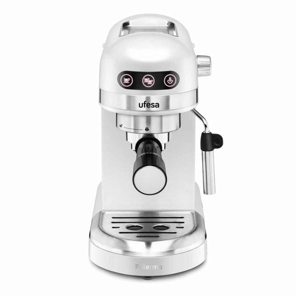 Caffettiera Express a Leva UFESA PALERMO WHITE 1350 W 20 bar 1,4 L