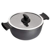 Casseruola con coperchio Inoxibar ABSOLUT Nero - Augustea Shop