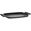 Griglia Inoxibar 18236 Nero 36 x 24 cm Alluminio
