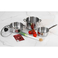 Batteria da Cucina Inoxibar Acciaio - Augustea Shop