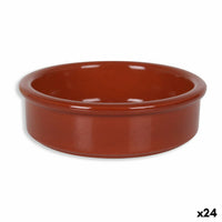 Teglia Azofra Marrone Argilla cotta (24 Unità) - Augustea Shop