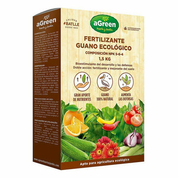 Fertilizzante per piante aGreen Satin Hair 7 HD 780 1,5 Kg Ecologico (Ricondizionati A)