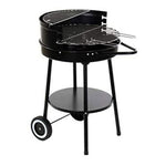 Barbecue a Carboni con Ruote DKD Home Decor Nero Metallo Plastica 59 x 49,5 x 82 cm - Augustea Shop