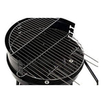 Barbecue a Carboni con Ruote DKD Home Decor Nero Metallo Plastica 59 x 49,5 x 82 cm - Augustea Shop