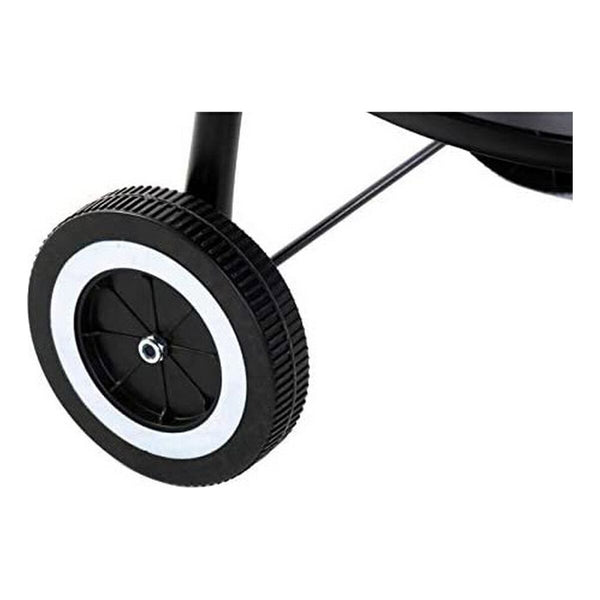 Barbecue a Carboni con Ruote DKD Home Decor Nero Metallo Plastica 59 x 49,5 x 82 cm - Augustea Shop