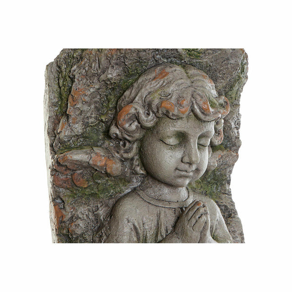 Vaso DKD Home Decor ‎S3024033 Fibra di Vetro Grigio Angelo Neoclassico (29 x 22 x 74 cm) (29 cm) (29 x 22 cm) - Augustea Shop