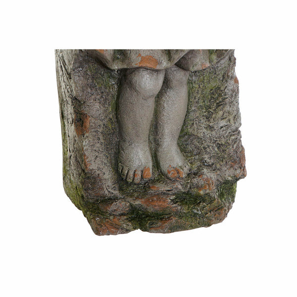 Vaso DKD Home Decor ‎S3024033 Fibra di Vetro Grigio Angelo Neoclassico (29 x 22 x 74 cm) (29 cm) (29 x 22 cm) - Augustea Shop