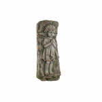 Vaso DKD Home Decor ‎S3024033 Fibra di Vetro Grigio Angelo Neoclassico (29 x 22 x 74 cm) (29 cm) (29 x 22 cm) - Augustea Shop