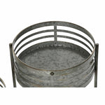 Vaso DKD Home Decor 3 in 1 Grigio Metallo Ferro Loft (47 x 35 x 72 cm) - Augustea Shop