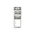 Vaso DKD Home Decor 3 in 1 Grigio Metallo Ferro Loft (47 x 35 x 72 cm) - Augustea Shop