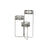 Vaso DKD Home Decor 3 in 1 Grigio Metallo Ferro Loft (47 x 35 x 72 cm) - Augustea Shop