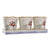 Set di Vasi DKD Home Decor Rosa Dorato PVC Alluminio Shabby Chic 38 x 13 x 14 cm (3 Pezzi) - Augustea Shop