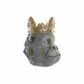 Vaso DKD Home Decor Grigio Dorato Gorilla Magnesio (29 x 26 x 34,9 cm)