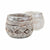 Vaso DKD Home Decor Marrone Bianco (2 Unità) (22 x 22 x 16 cm) - Augustea Shop