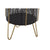 Set di vasi da fiori DKD Home Decor Nero Dorato Metallo Loft 36 x 36 x 58 cm - Augustea Shop