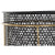Set di vasi da fiori DKD Home Decor Nero Dorato Metallo Loft 36 x 36 x 58 cm - Augustea Shop