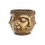 Vaso DKD Home Decor Dorato Legno Magnesio Rotondo Buddha Orientale 34 x 34 x 30 cm 30 x 34 x 30 cm - Augustea Shop