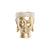Vaso DKD Home Decor 17,5 x 17,5 x 21 cm Dorato Buddha Resina - Augustea Shop