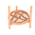 Vaso DKD Home Decor 25 x 25 x 70 cm Naturale Rattan Bali - Augustea Shop
