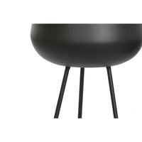 Set di vasi da fiori DKD Home Decor 34 x 34 x 70 cm Nero Metallo - Augustea Shop