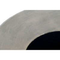 Set di vasi da fiori DKD Home Decor 33 x 33 x 67 cm Nero Dorato Metallo Loft - Augustea Shop