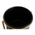 Vaso DKD Home Decor 30 x 21 x 80 cm Nero Dorato Metallo - Augustea Shop