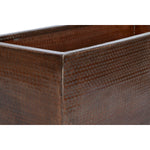 Set di vasi da fiori Home ESPRIT Dorato Alluminio 100 x 43 x 40 cm - Augustea Shop