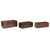 Set di vasi da fiori Home ESPRIT Dorato Alluminio 100 x 43 x 40 cm - Augustea Shop