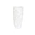 Vaso Home ESPRIT Bianco Fibra di Vetro Onde 35 x 35 x 71 cm - Augustea Shop