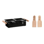 Raclette Home ESPRIT Raclette Nero 25 x 10 x 6 cm - Augustea Shop