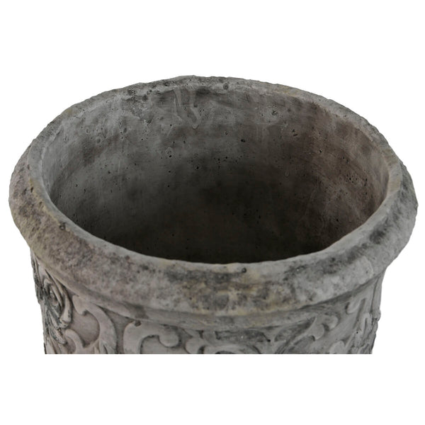 Vaso Home ESPRIT Bianco Grigio Cemento 22 x 22 x 29 cm - Augustea Shop