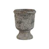 Vaso Home ESPRIT Bianco Grigio Cemento 22 x 22 x 29 cm - Augustea Shop