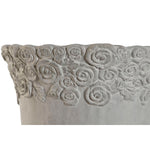 Vaso Home ESPRIT Bianco Cemento Romantico Consumato 31 x 31 x 49 cm - Augustea Shop