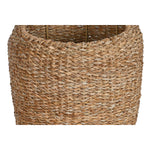 Set di vasi da fiori Home ESPRIT Naturale Metallo Fibra naturale Bali 43 x 43 x 70 cm (3 Pezzi) - Augustea Shop