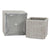 Set di vasi da fiori Home ESPRIT Beige Fibra di Vetro Magnesio 44,5 x 44,5 x 42,5 cm (4 Unità) - Augustea Shop