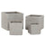 Set di vasi da fiori Home ESPRIT Beige Fibra di Vetro Magnesio 44,5 x 44,5 x 42,5 cm (4 Unità) - Augustea Shop