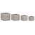 Set di vasi da fiori Home ESPRIT Beige Fibra di Vetro Magnesio 44,5 x 44,5 x 42,5 cm (4 Unità) - Augustea Shop