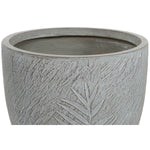 Set di vasi da fiori Home ESPRIT Grigio chiaro Fibra di Vetro Magnesio 44 x 44,5 x 43 cm (4 Unità) - Augustea Shop