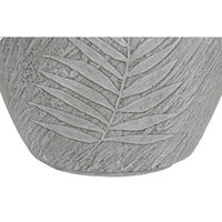 Set di vasi da fiori Home ESPRIT Grigio chiaro Fibra di Vetro Magnesio 44 x 44,5 x 43 cm (4 Unità) - Augustea Shop