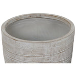 Set di vasi da fiori Home ESPRIT Beige Fibra di Vetro Magnesio 45 x 45 x 43 cm (3 Unità) - Augustea Shop