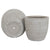 Set di vasi da fiori Home ESPRIT Beige Fibra di Vetro Magnesio 45 x 45 x 43 cm (3 Unità) - Augustea Shop