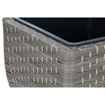 Set di vasi da fiori Home ESPRIT polipropilene Rattan 40 x 40 x 36 cm - Augustea Shop