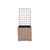 Vaso Home ESPRIT polipropilene Rattan 48 x 52 x 114 cm - Augustea Shop